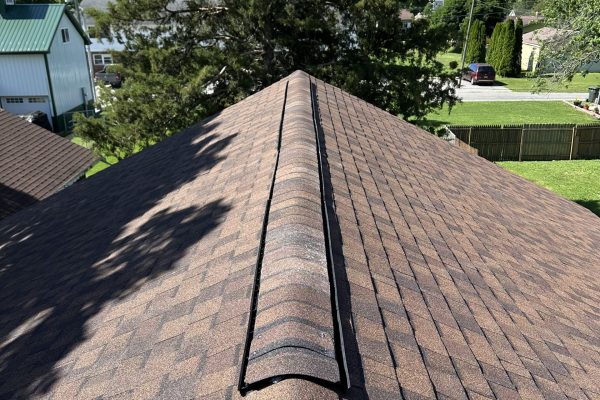 shingles-roof-replacement-champaign-urbana-il Shingles from a roof replacement in Champaign-Urbana, ILL