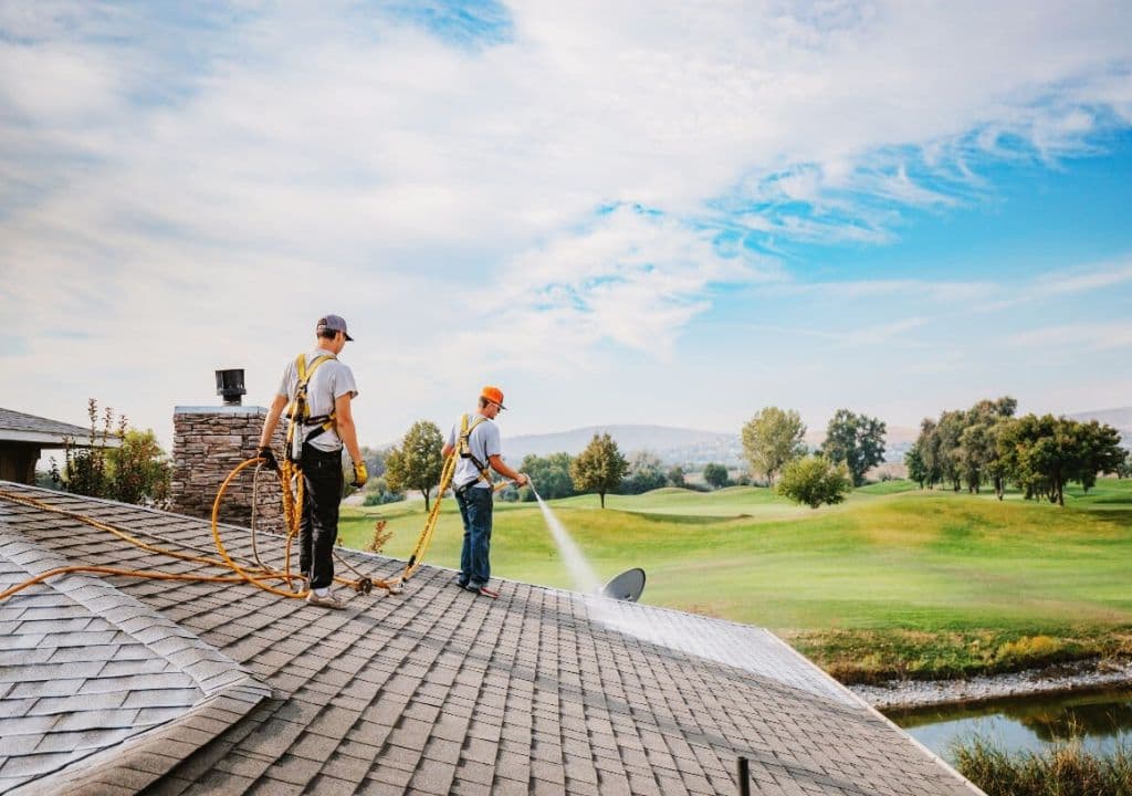 Roof Maxx rejuvenation treatment in Champaign-Urbana