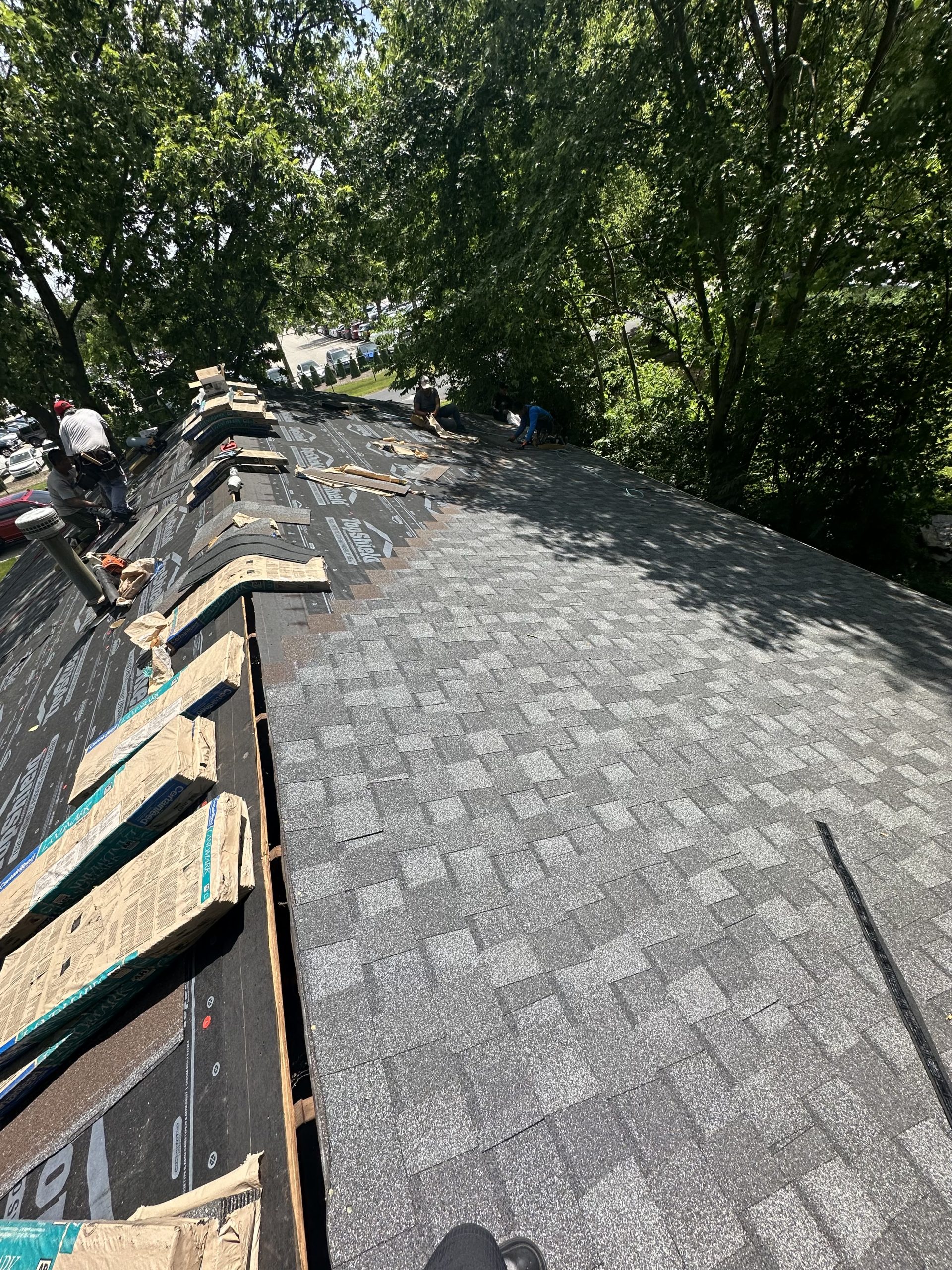 Pantheon Roofing Solutions Champaign, IL roofing work photo 21